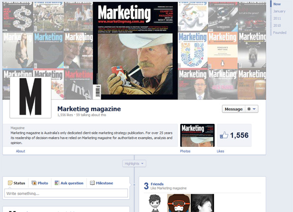 Facebook launches Timeline for pages, new mobile and premium ad units
