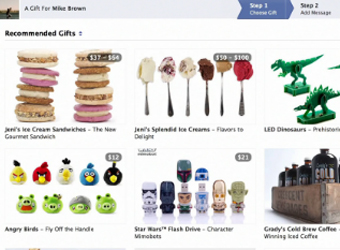 Facebook launches social gifting to profit from forgetful friends