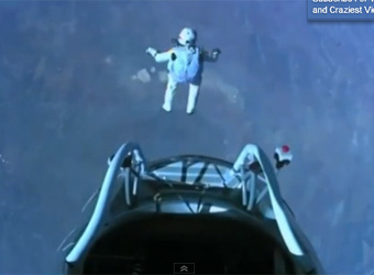 Red Bull breaks YouTube record with Stratos edge of space stunt