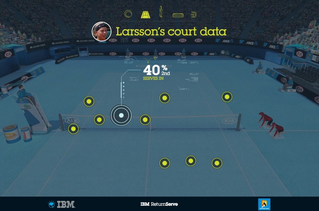 IBM return serve court data