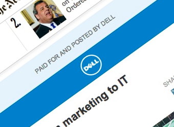 <i>The New York Times</i> unveils native ads with Dell the first to partner