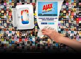 Ajax helps users spray’n’wipe away unwanted social media spam