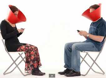 Coke attempts to cure social media addiction, one Elizabethan collar at a time