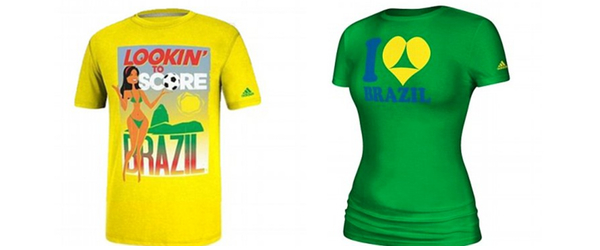 Adidas Brazil tshirts