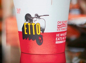 Etto street pasta brand creation