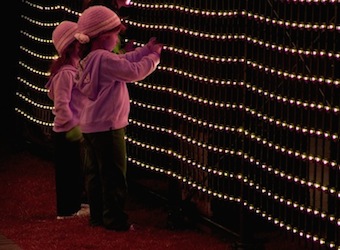Benevolent Society’s interactive tunnel at Vivid Sydney