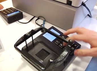 The next biometric payment technology could be a device that scans the veins in your palm