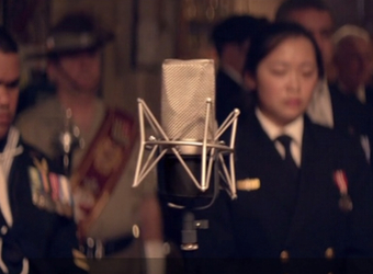 Buy a minute of pre-recorded silence to support ANZAC Appeal