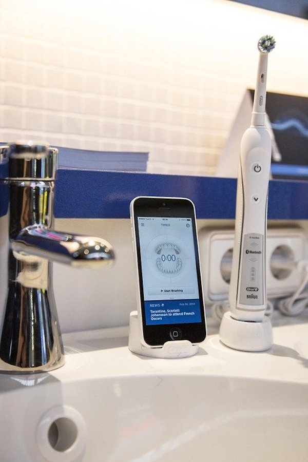 Oral b connected toothbrush