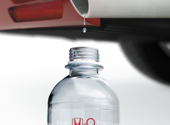 Honda Australia releases its own bottled-water brand to make point about hydrogen-powered car