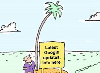 The joy of Google updates – cartoon
