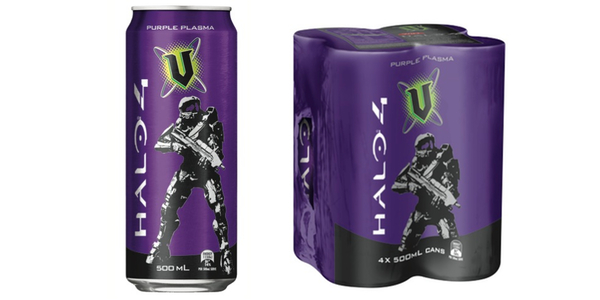 v halo packaging purple