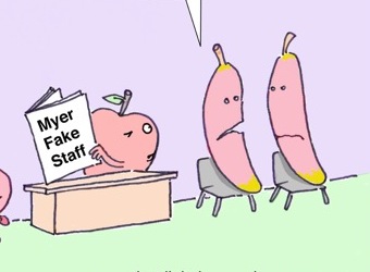You must be bananas to lie on a CV – cartoon