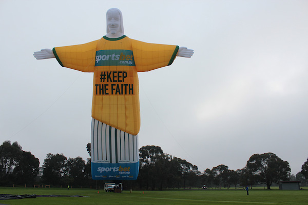 Sportsbet Jesus Balloon