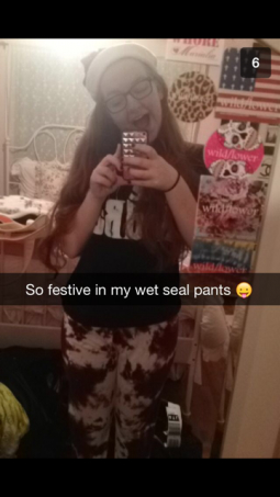 Wet Seal and Meghan Hughes Snapchat