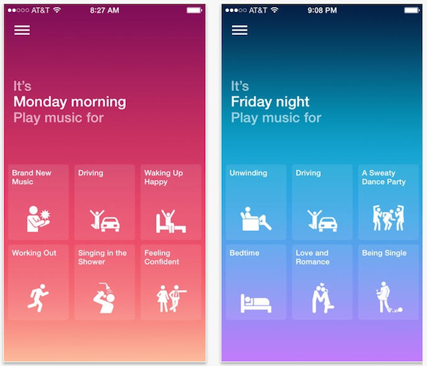 songza, app