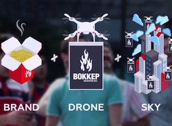 Brand + Drone + Sky = Drone-vertising