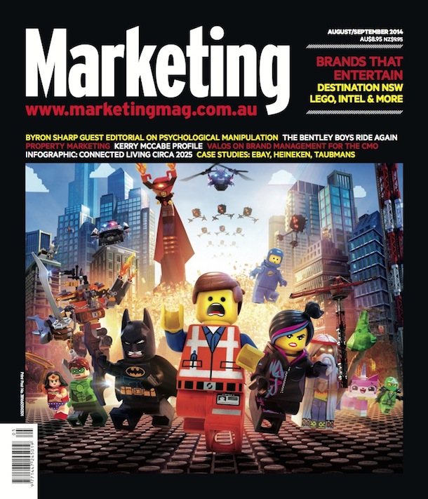 Marketing magazine cover August September 2014