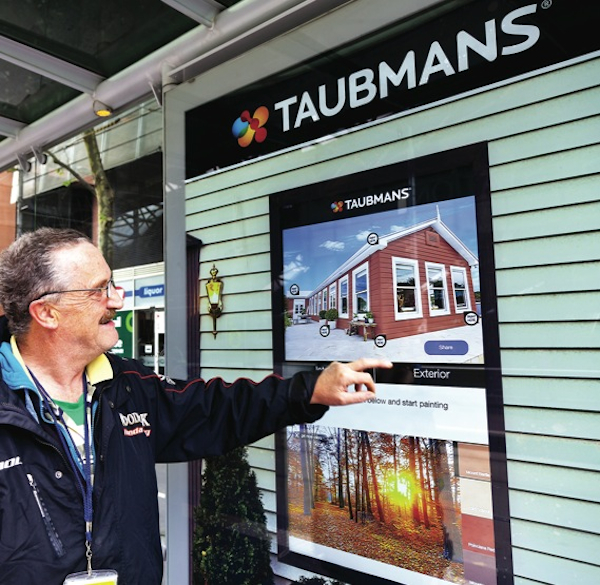 Taubmans outdoor advertising