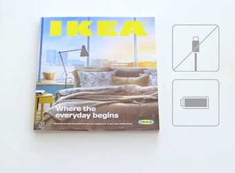 ‘It’s not an ebook, it’s a bookbook’ – Ikea parodies Apple in ad for new catalogue