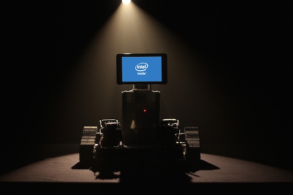 Intel Flume Intelligent Sounds robot face