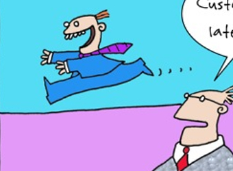Have you heard there’s a new iPhone? – cartoon
