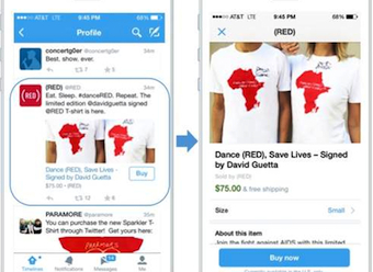 Twitter is trialling ecommerce features with a ‘buy now’ button on tweets