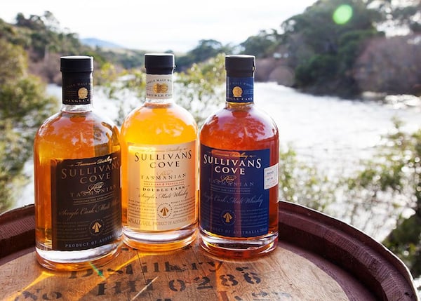 Sullivans Cove whiskies, including the world's best (blue)