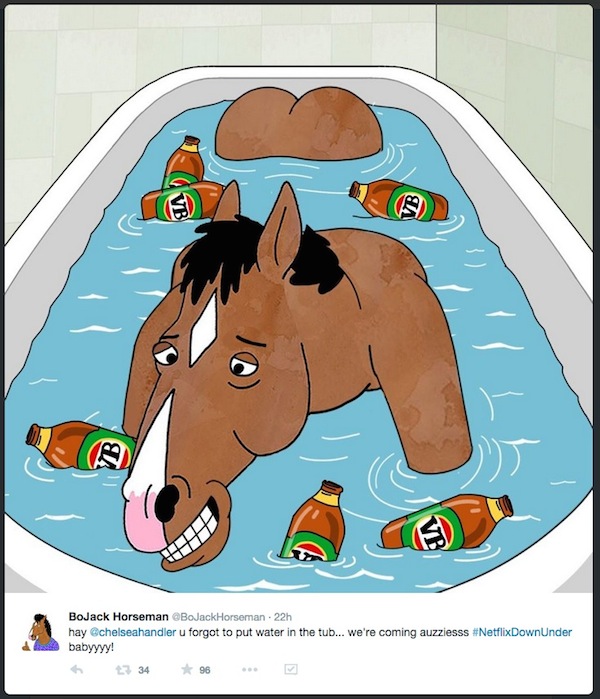 Bojack Horseman bath VB