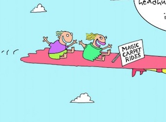 How to claim a cape as a business expense – cartoon