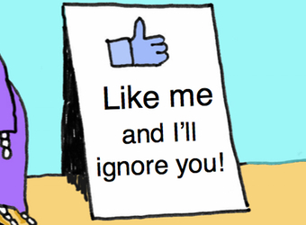 Successful social media incentives #14 – cartoon
