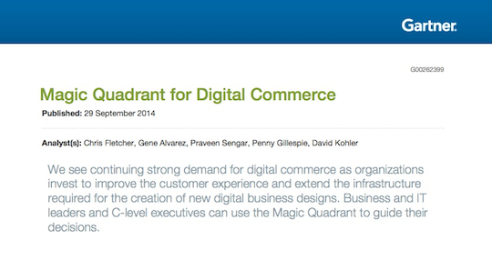 IBM named digital commerce leader for completeness of vision – Gartner