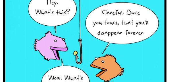 One byte and you’re hooked – cartoon