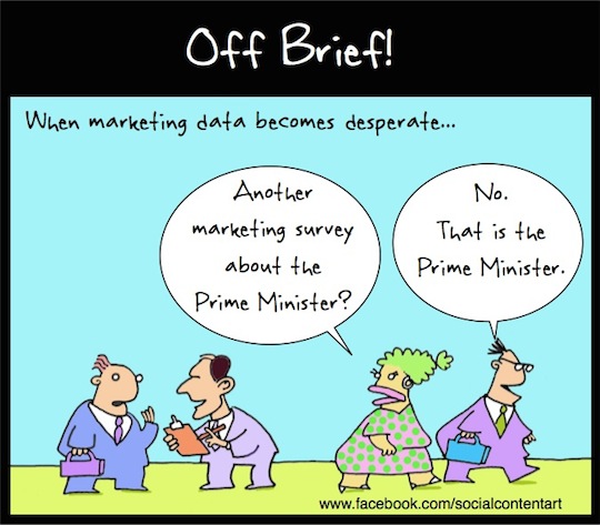 Abbott gets desperate for data – cartoon