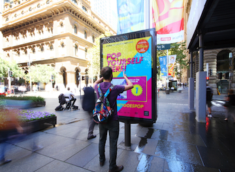 Designer filters for the selfie-lovers of Sydney in new art gallery outdoor campaign