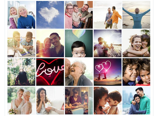 The changing look of love: Visual representations of love on Valentine’s Day
