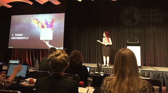 Content marketing take-homes from Sydney to Singapore