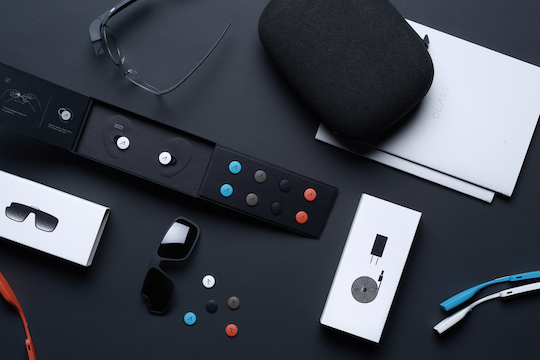 Google Glass Packaging, in-house (US) packaging design