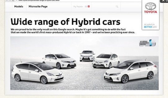 pic of toyota website