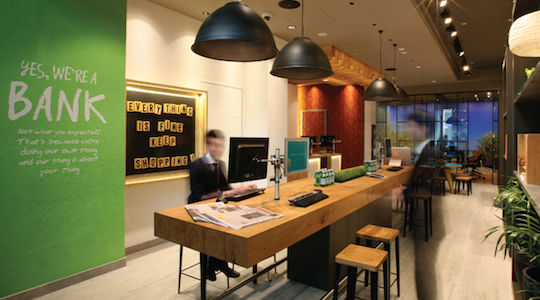 Bank of Queensland is radically redesigning the branch experience