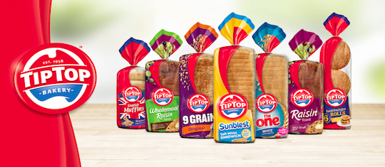 New look for Tip Top bakeries