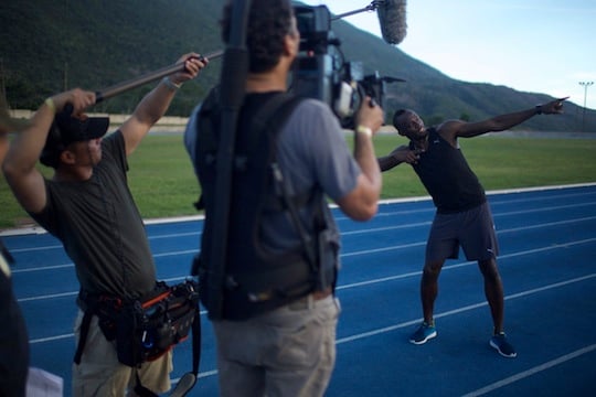 Fastest man alive partners with Optus
