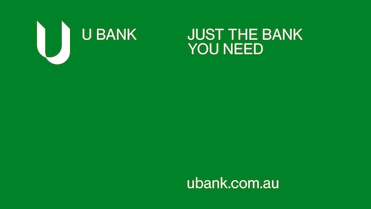 Rebrand positions UBank as the utilitarian choice