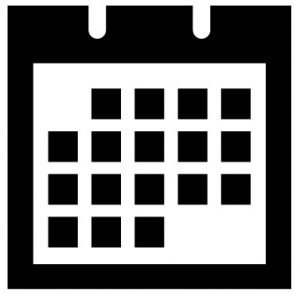 Calendar icon featured events large