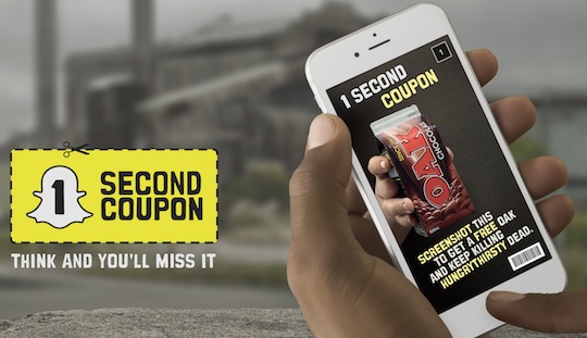Oak’s Snapchat campaign to ‘kill hungrythirsty dead’