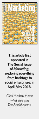 Marketing issue badge The Social issue