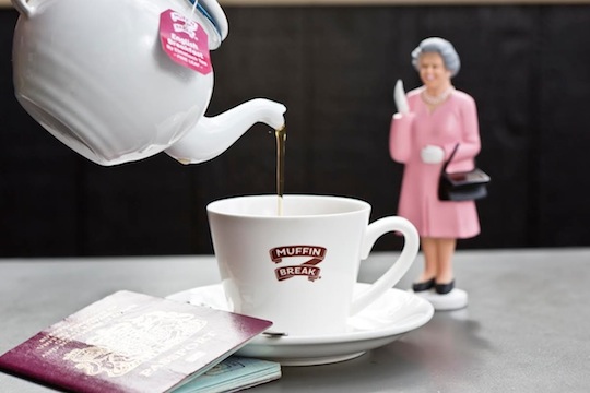 Muffin Break is giving free tea to Brits worried about Brexit