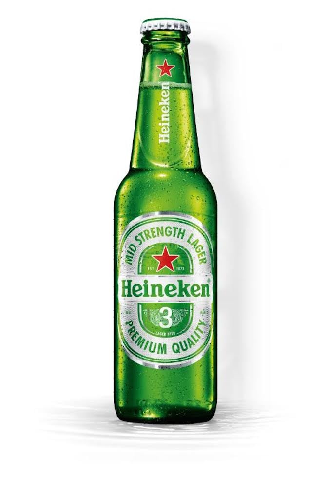 Heineken 3 bottle
