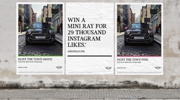 Mini goes after Gen Y with an Instagram popularity contest