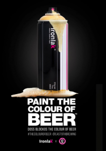 paint the colour of beer